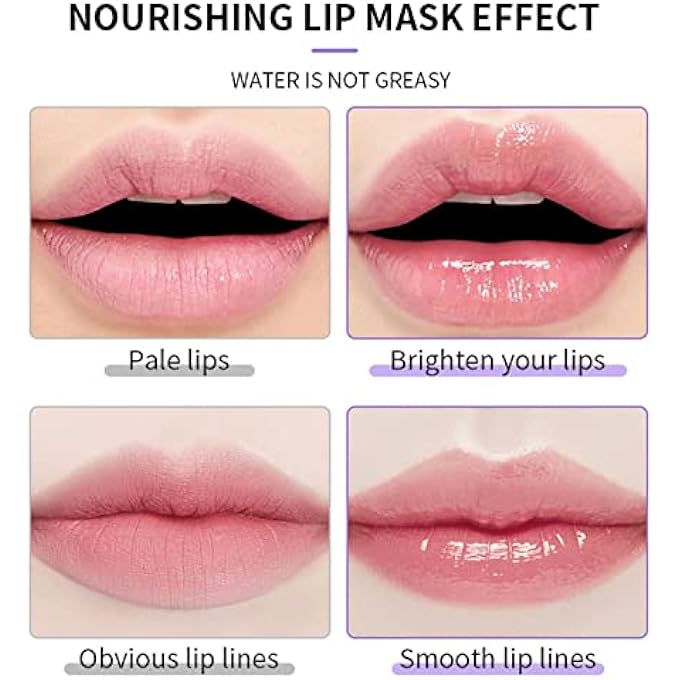 She Loves MOISTURIZING LIP BALM,CUTE MOISTURIZING HONEY JAR CHERRY BLOSSOM BEE LIP BALM WITH BRUSH | DAY AND NIGHT REPAIR CHAPSTICK FOR GLOSSY LIP COLOR, LIP CARE PRODUCTS - Image 4